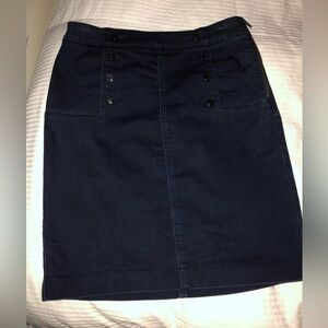 WHBM Jean Pin Skirt Size 4